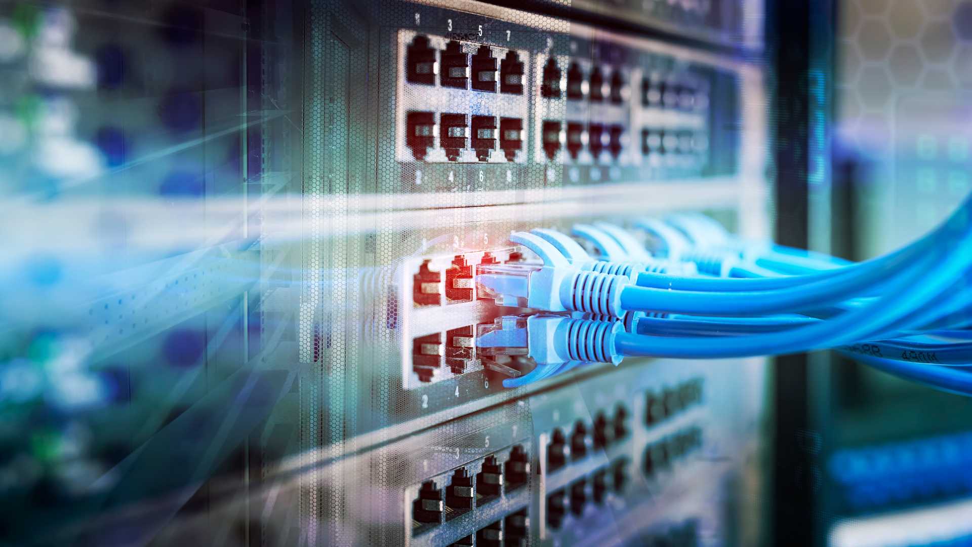 Network Ethernet cabling handled by Pop Box engineers