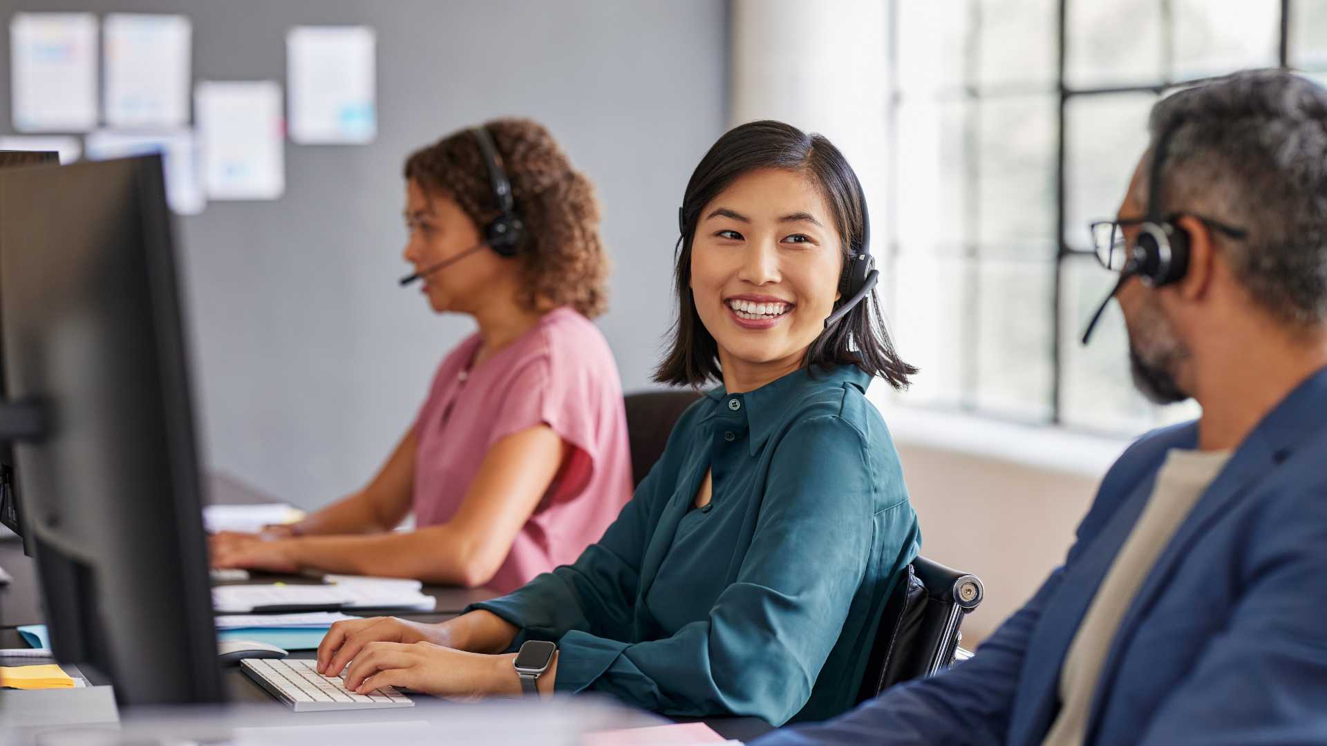 Pop Box customer service team collaborating